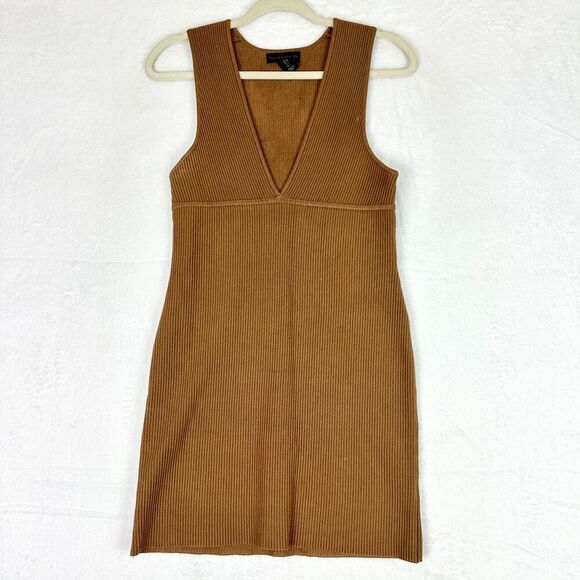 House of Harlow 1960 Luxe Essentials Ribbed Knit Sweater Dress Size Small NWOT - Picture 1 of 5
